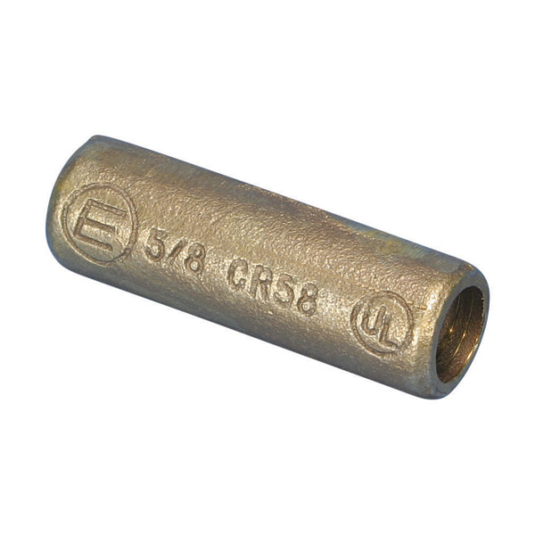 Gängad förl-hylsa SC58 mässing, D=14,2mm